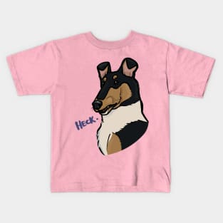 Heck - Smooth Collie Vibes Kids T-Shirt